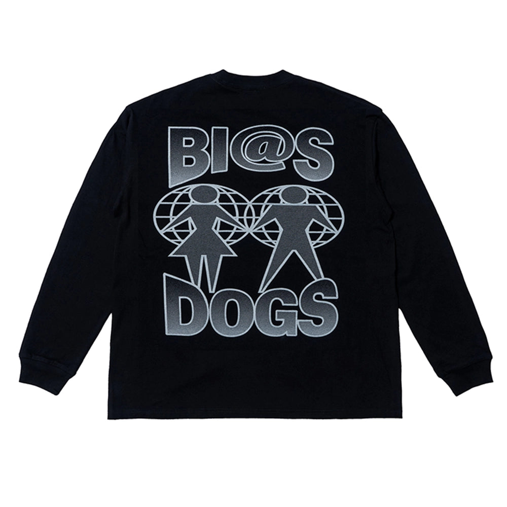 BIAS DOGS / × EVISEN BIAS DOGS 2HD CREW SWEAT 