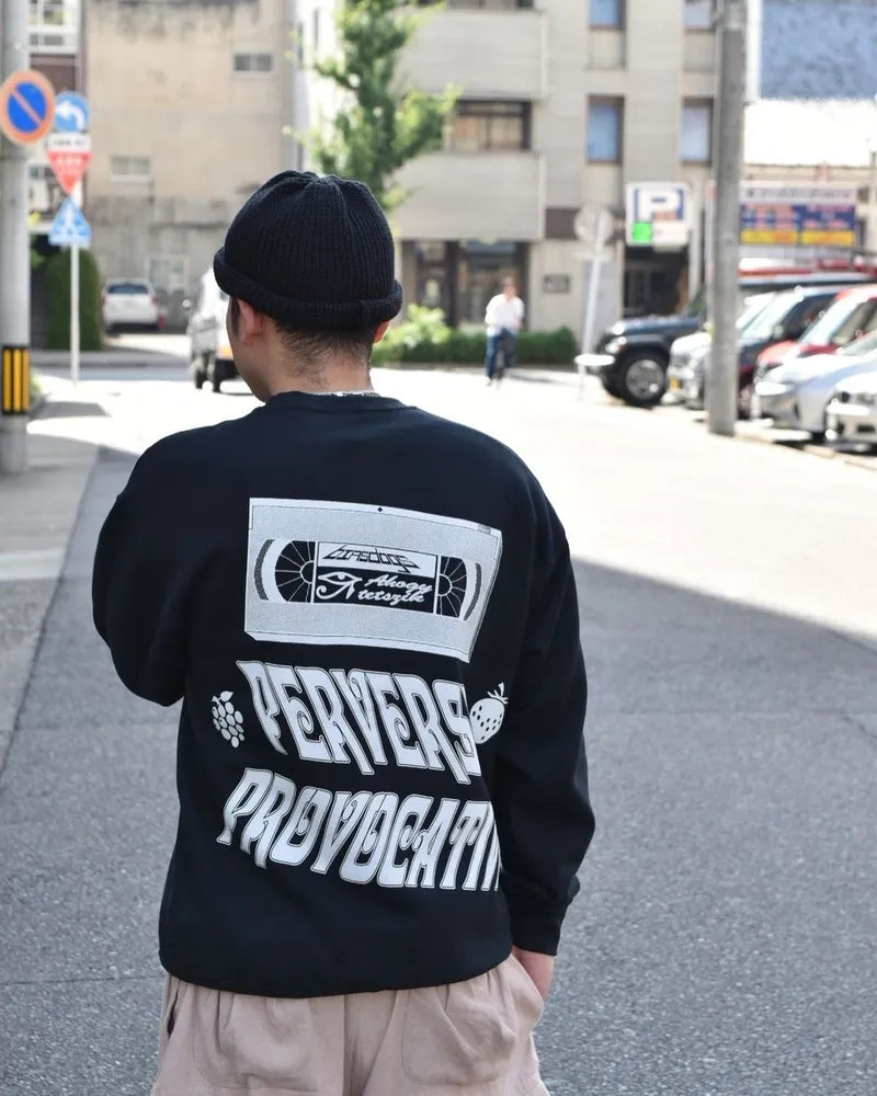 BIAS DOGS / × EVISEN BIAS DOGS 2HD CREW SWEAT 