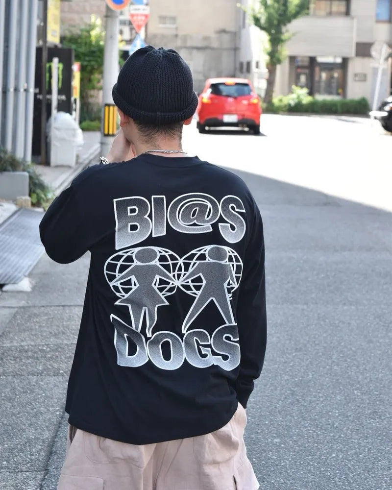 BIAS DOGS / × EVISEN BIAS DOGS 2HD CREW SWEAT 