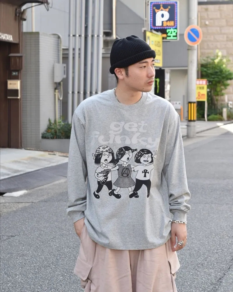 BIAS DOGS / × EVISEN BIAS DOGS 2HD CREW SWEAT 