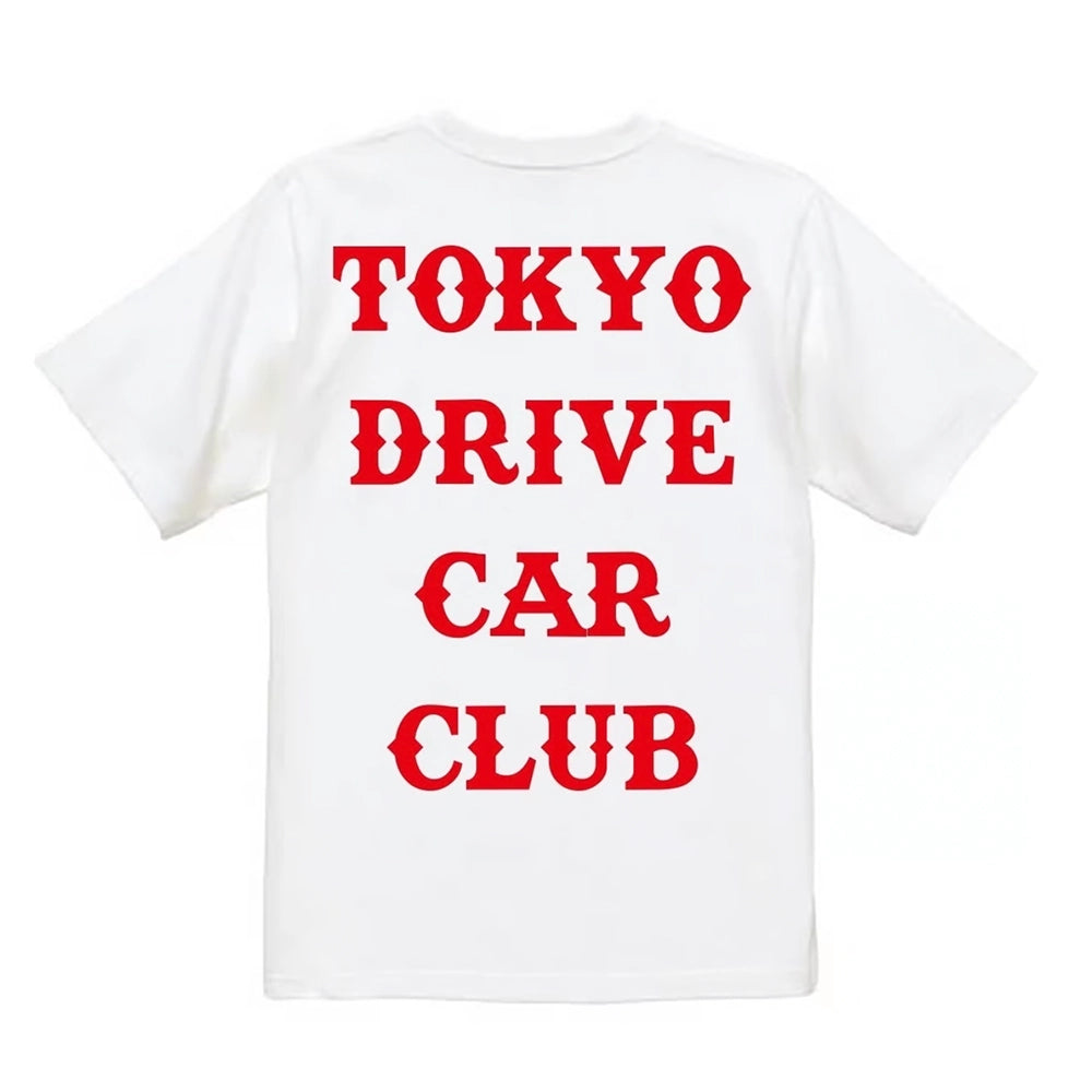 TOKYO DRIVE CAR CLUB /  BIG LOGO TEE