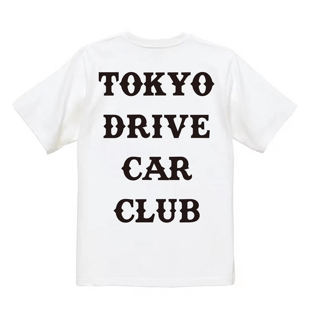 TOKYO DRIVE CAR CLUB /  BIG LOGO TEE