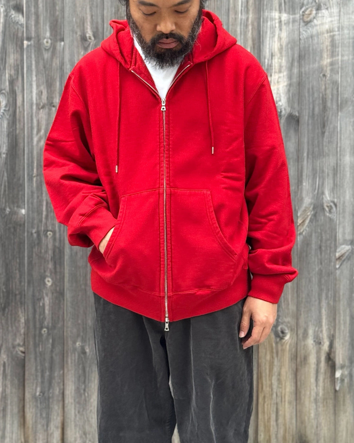 blurhmsROOTSTOCK の Soft&Hard Sweat Hoodie ZIP (bROOTS24F23F26)
