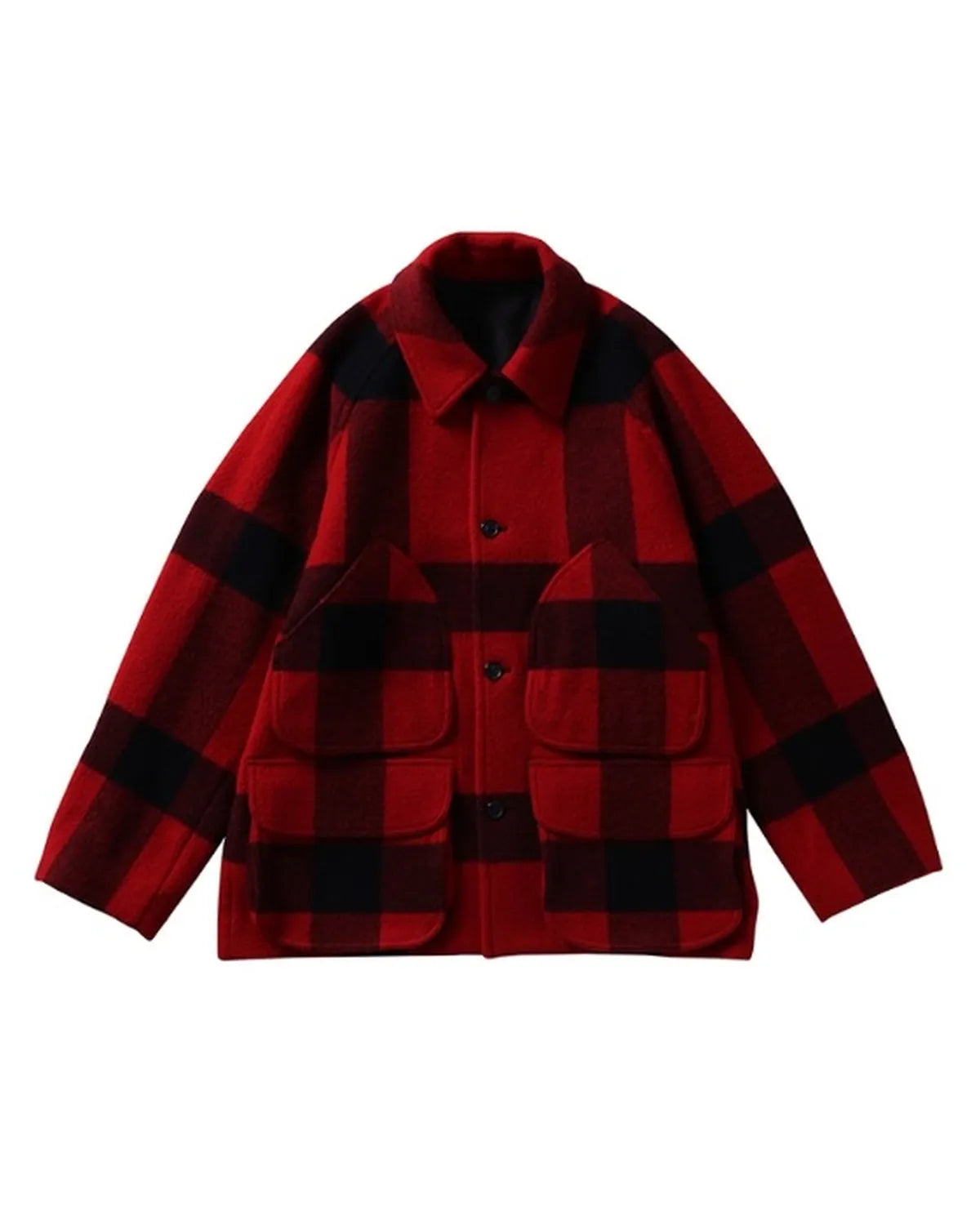 blurhms の Buffalo Plaid Hunting Jacket (BHS25F007)