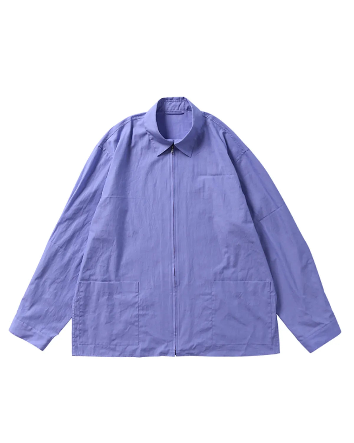 blurhms の Chambray Zip Shirt (BHS25S020)