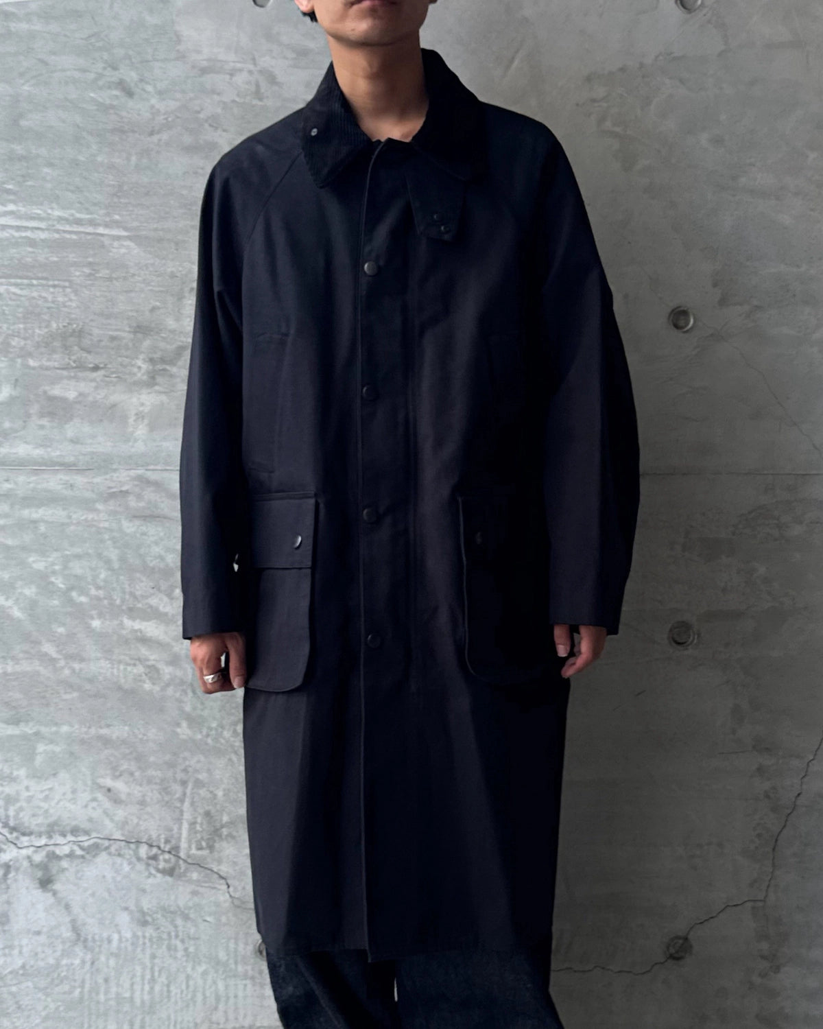 blurhms の Hard Twist Gabarding Coat (BHS26F024)