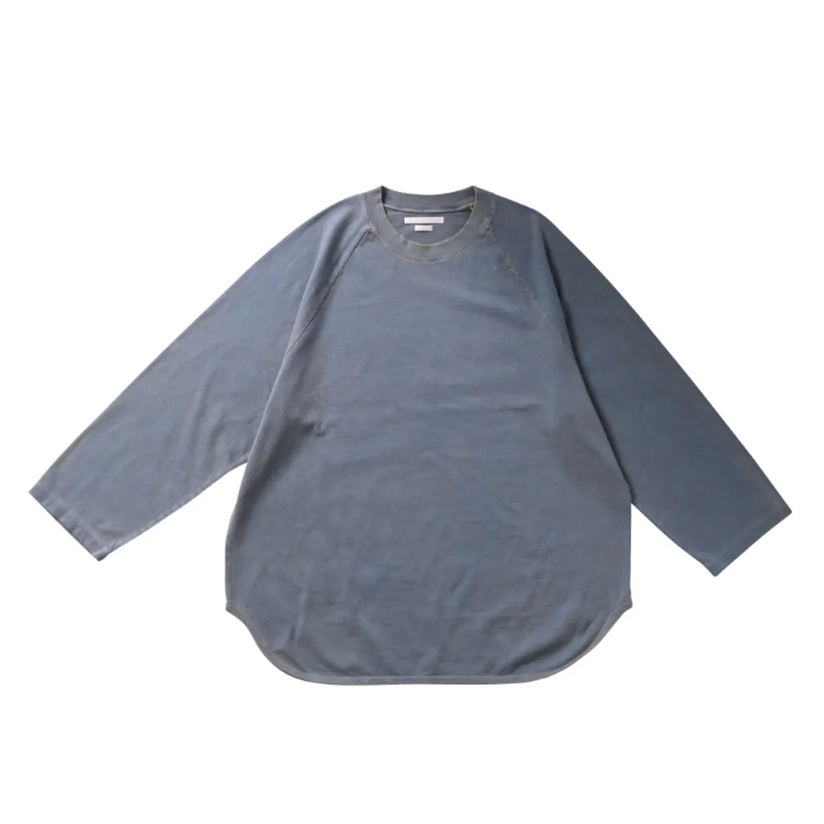 blurhms ブラームス baseball raglan Tee サイズ4 blurhms (ブラームス) Co/Silk Nep Baseball Raglan Tee