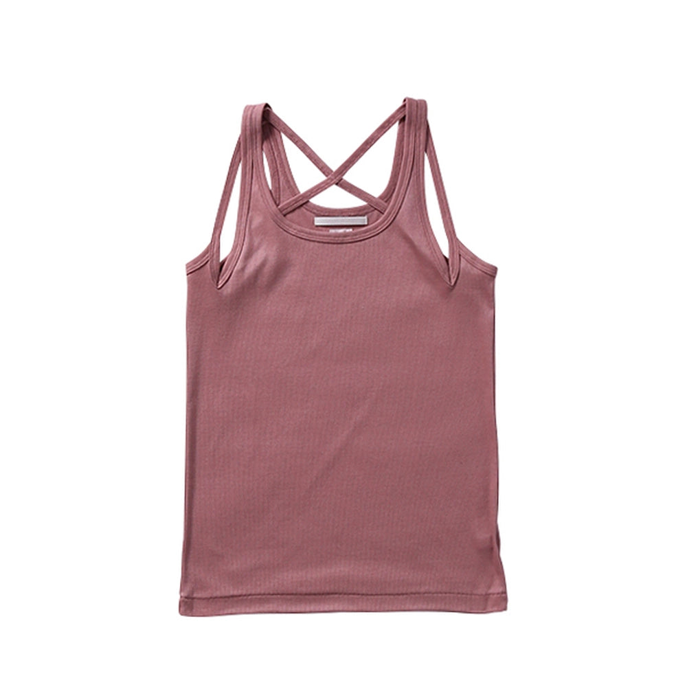 blurhms の Lyocell-Cotton RIB Doble Strap Tanktop (BHSW25S16)