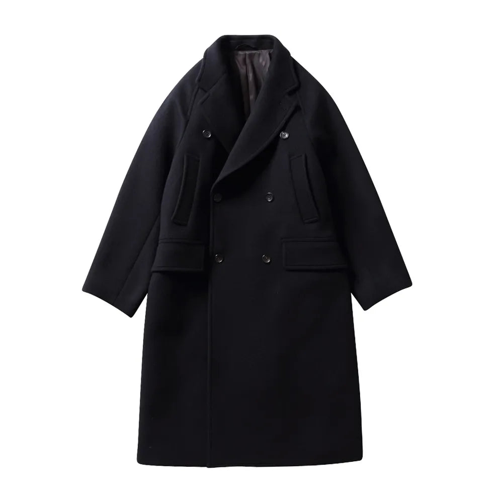 blurhms の Wool Beaver Double Breasted Coat (BHS24F004Wm)