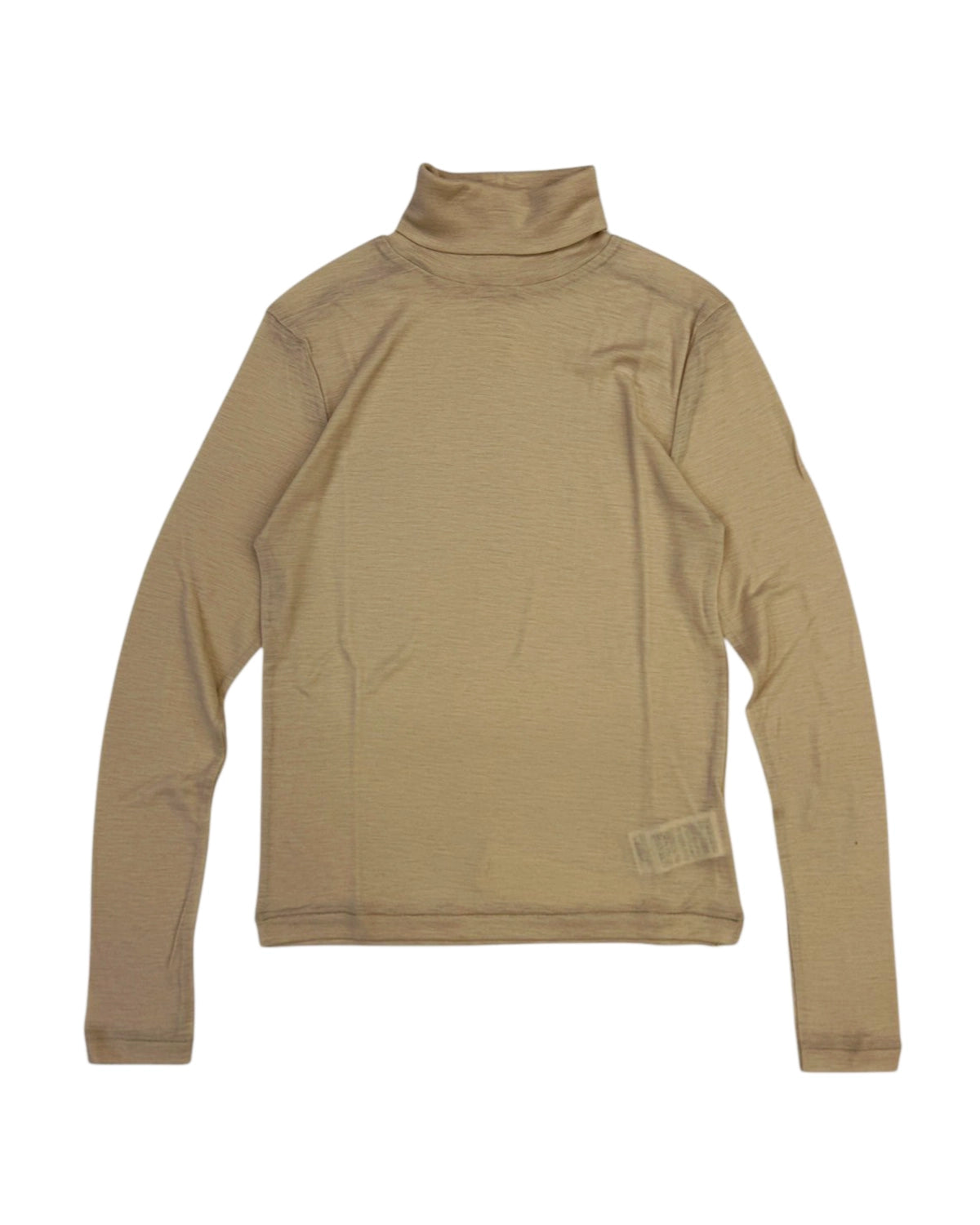 blurhms の Wool Rib Turtle Neck (BHSW24F12F25)