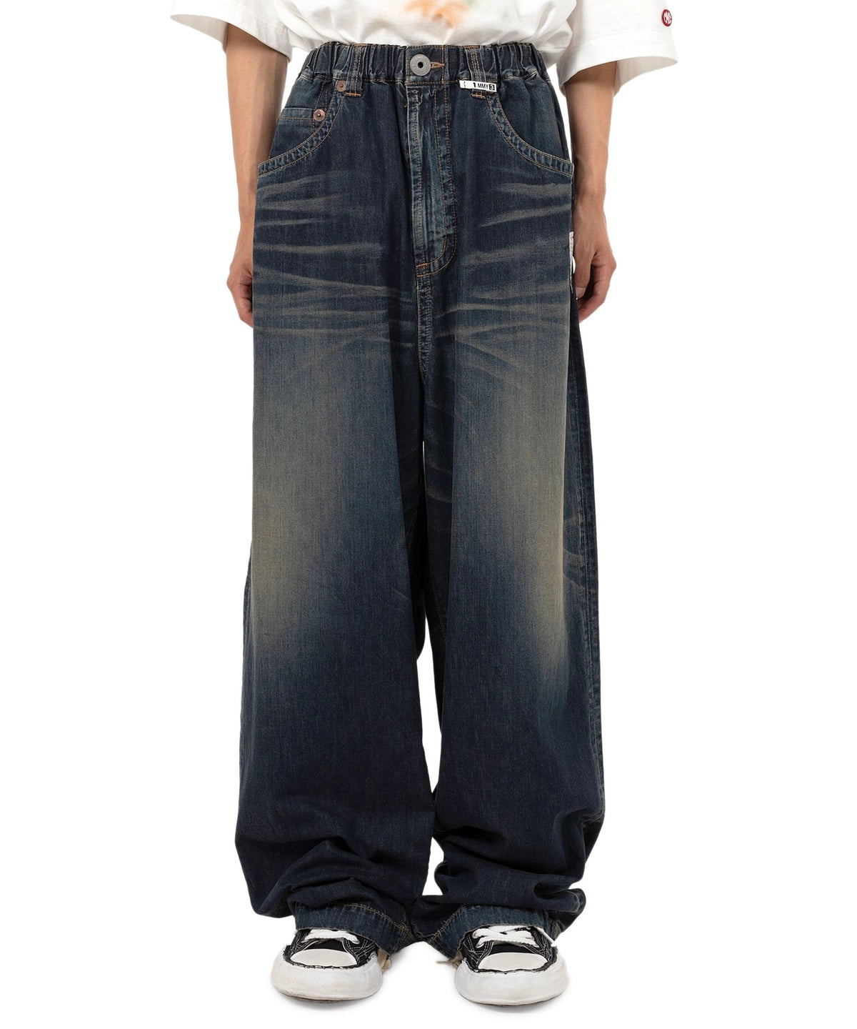 Maison MIHARA YASUHIRO / LIGHT DENIM WIDE PANTS ( J14PT123)