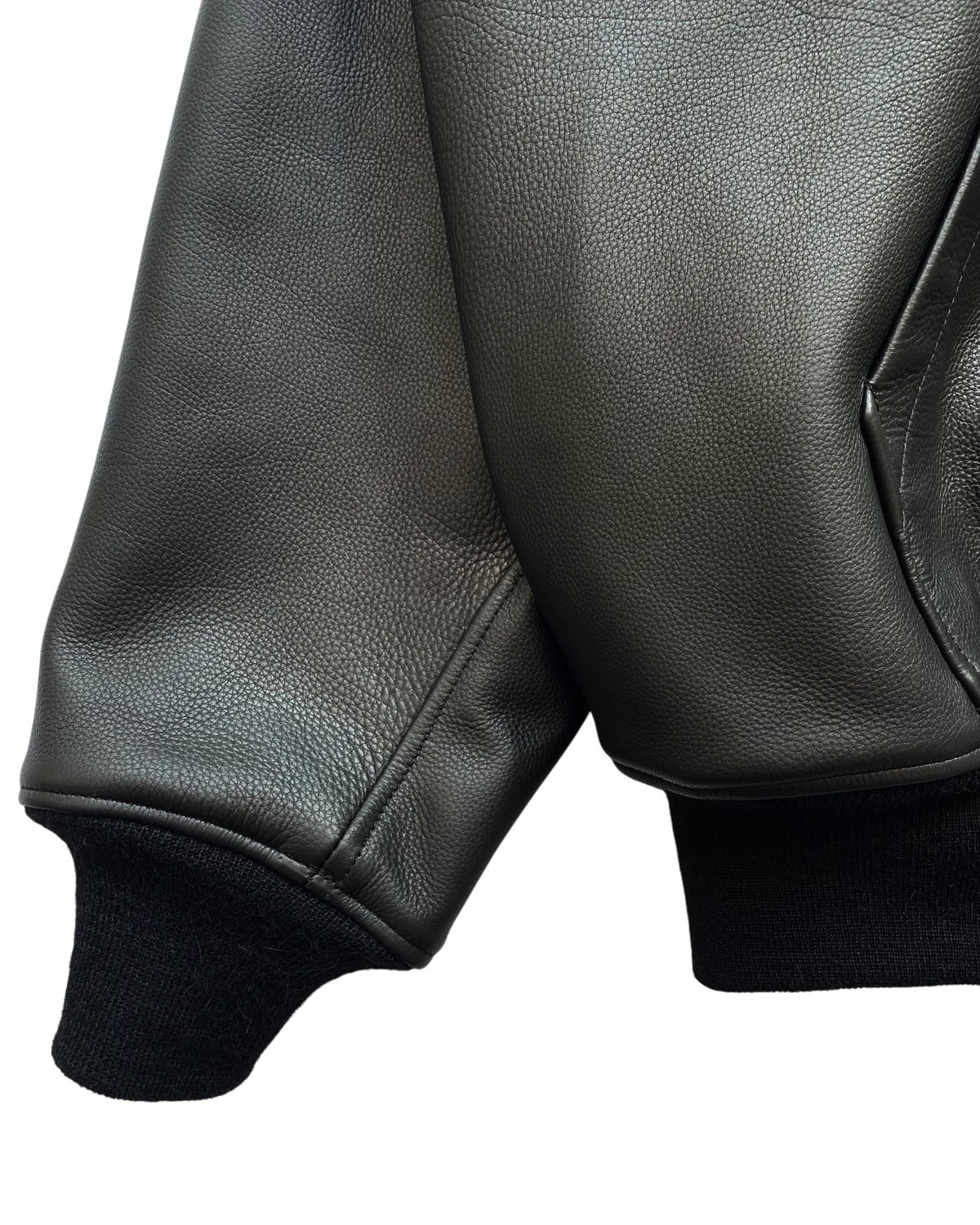 COMOLI / カーフスキン ジップパーカ (C03-01028)