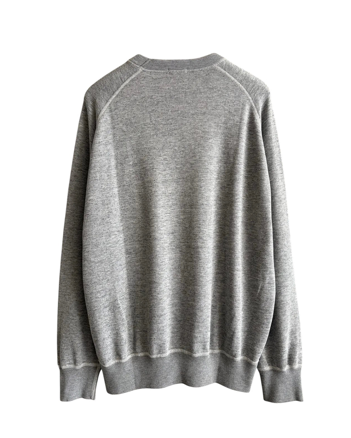 COMOLI / グレー裏毛 クルーネック (D01-05045)