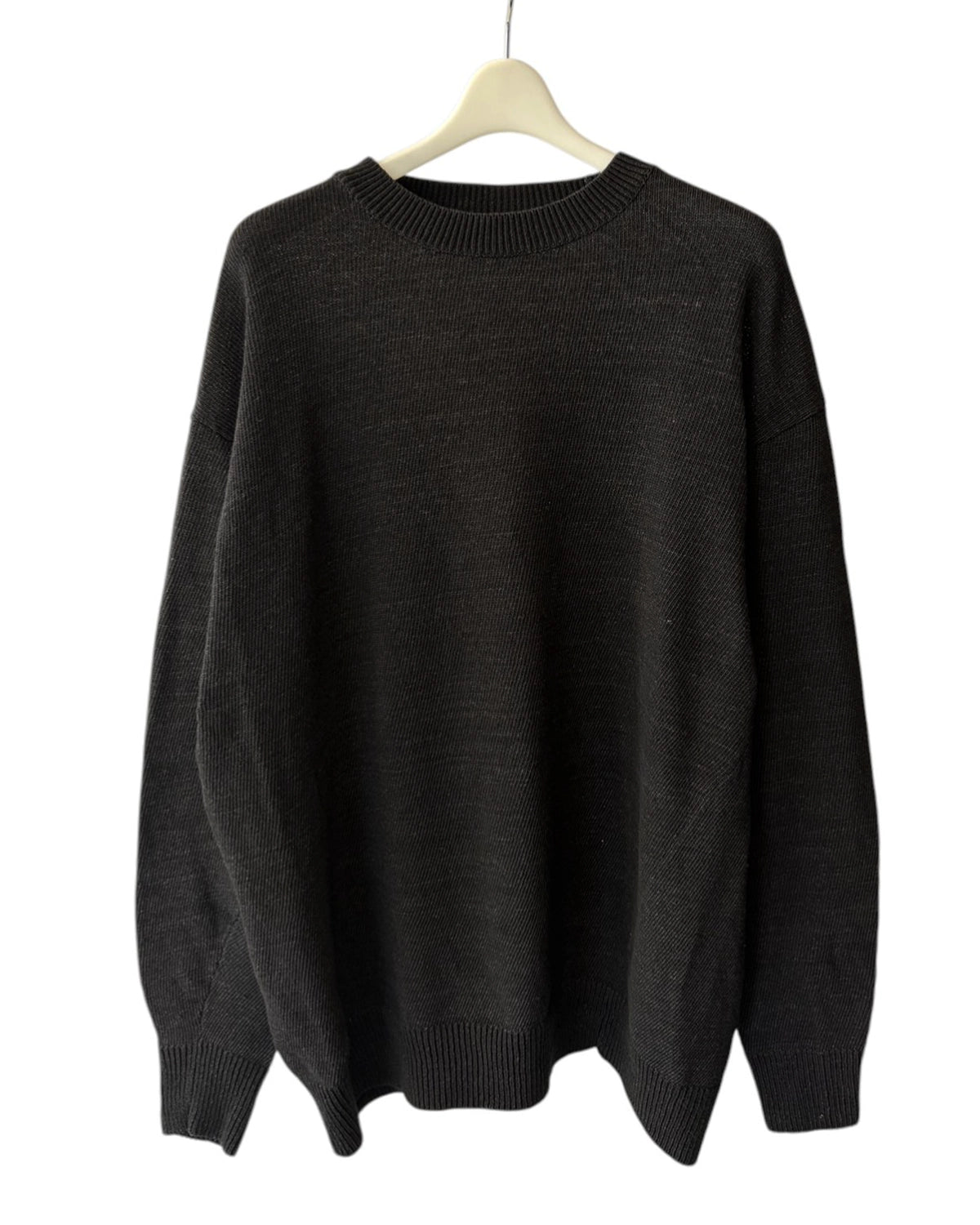 COMOLI / 8G クルーネックニット (D01-06007)