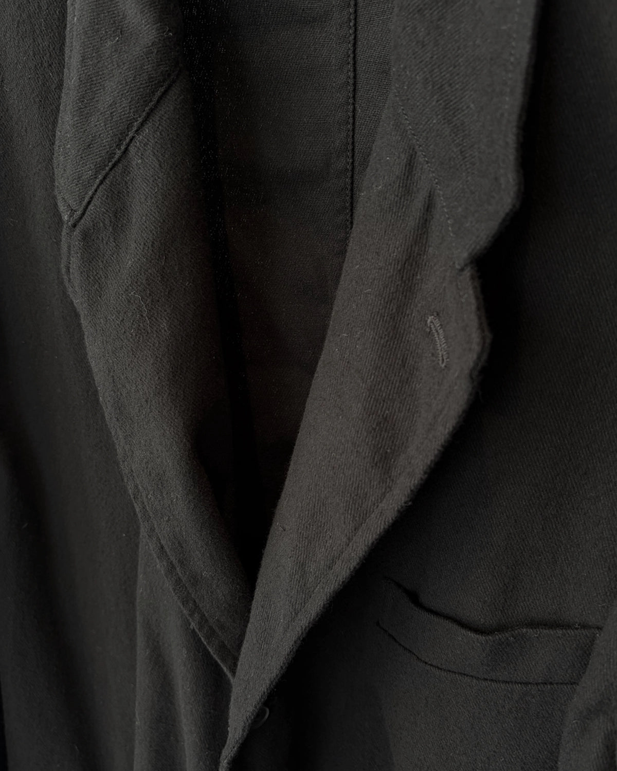 COMOLI / ブラックドリル ジャケット (D01-01006)