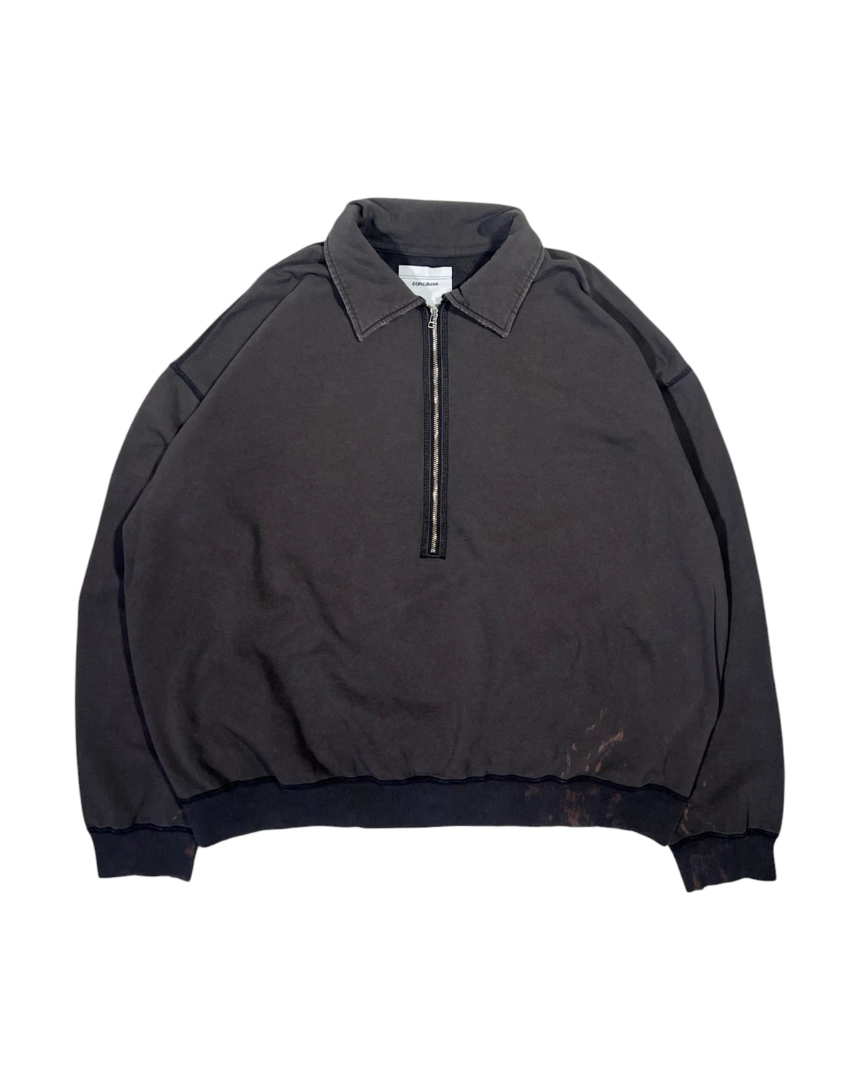 concause の HALF ZIP SWEAT (2502004)