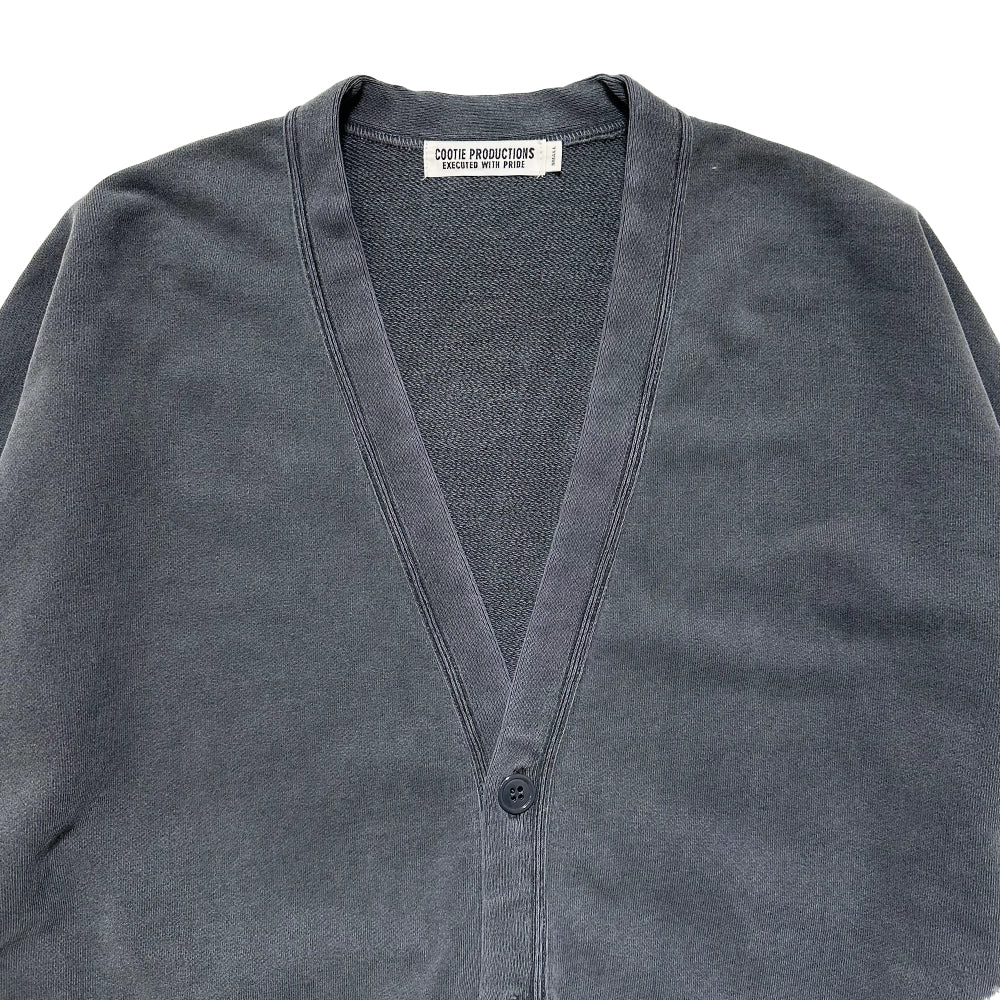 COOTIE PRODUCTIONS®/"JACK IN THE BOX EXCLUSIVE" Pigment Dyed Open End Yearn Sweat Cardigan 