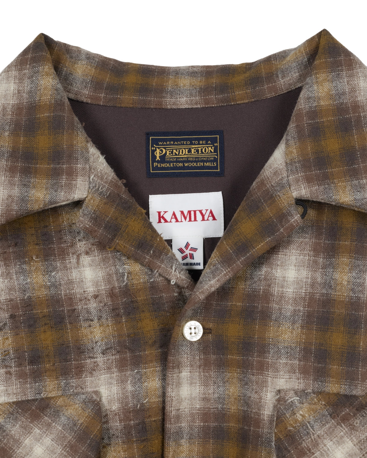PENDLETON × KAMIYA / Crazy Checked Shirt (54751286)