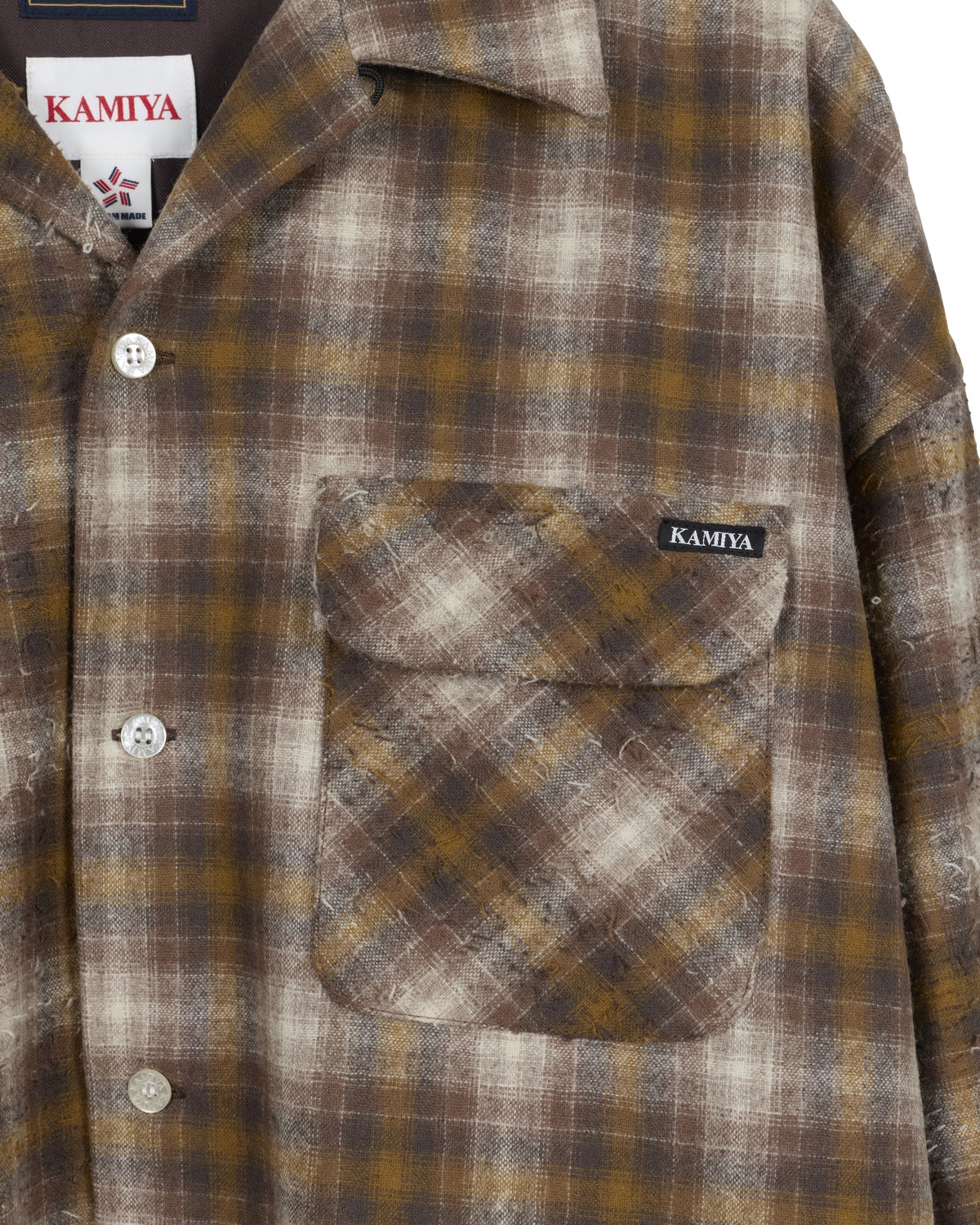 PENDLETON × KAMIYA / Crazy Checked Shirt (54751286)