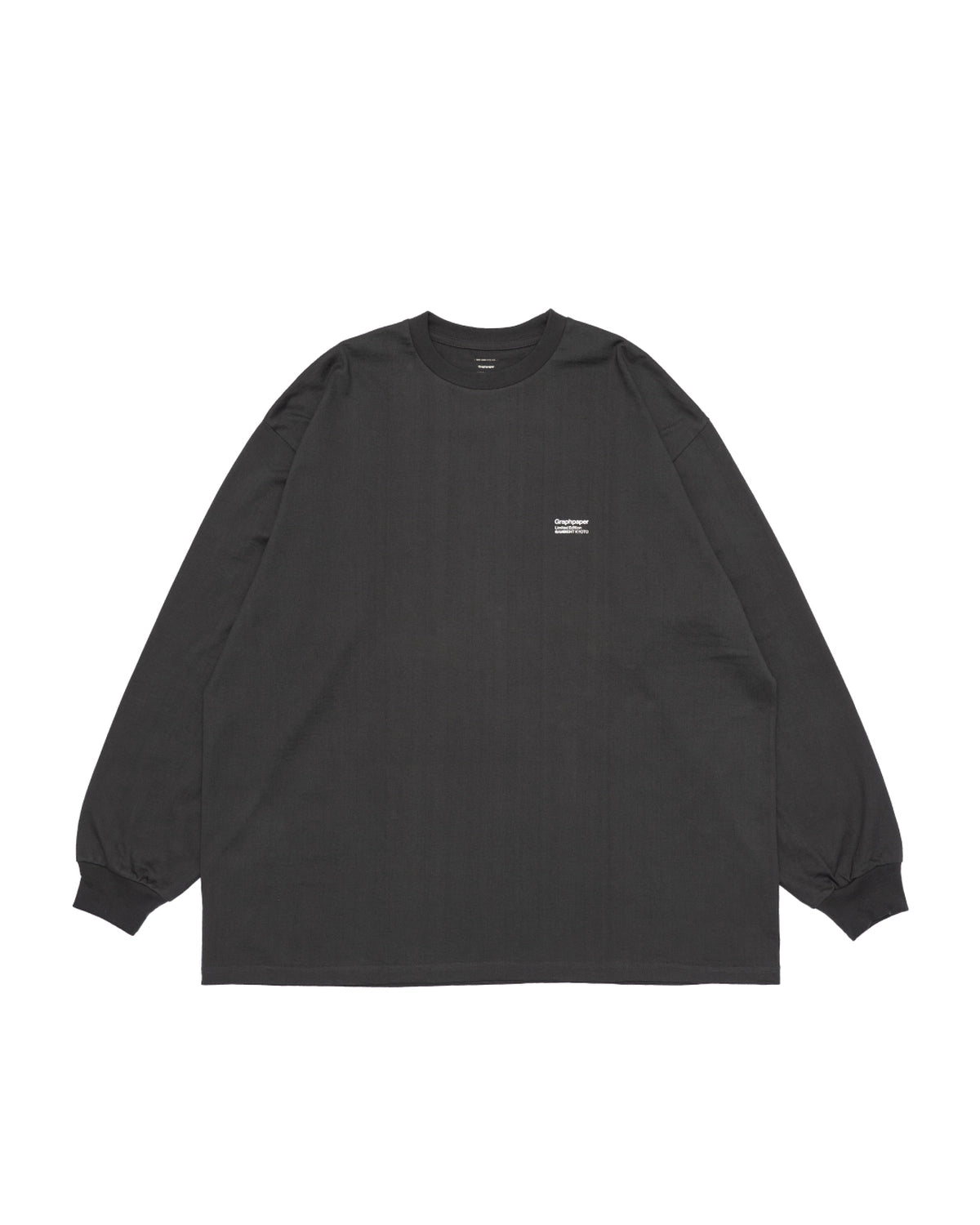Graphpaper / AMBIENT KYOTO-TOKYO for Graphpaper L/S Crew Neck Tee (GU263-70656AB)