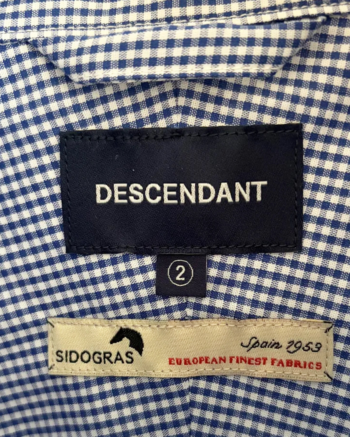 DESCENDANT / KENNEDY'S PLAID SS SHIRT (261WVDS-SHM06)