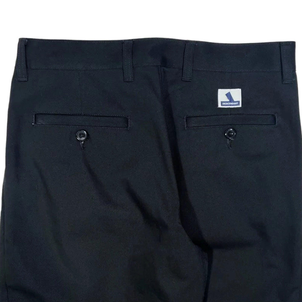 DESCENDANT / DC-3 ORGANIC COTTON TWILL TROUSERS (241CPDS-PTM01)