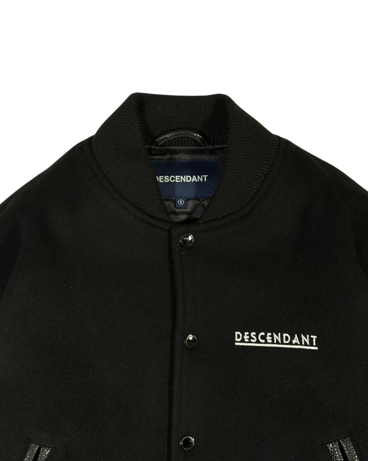 DESCENDANT / FLUKE UP VARSITY JACKET (252CPDS-JKM01S)