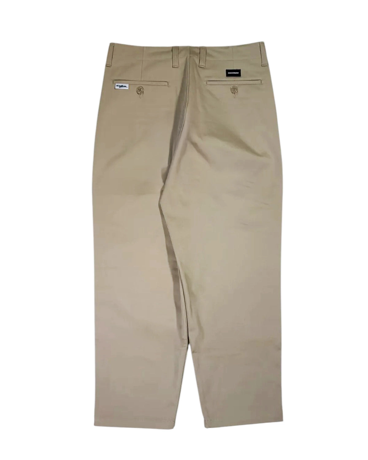 DESCENDANT / DC-6 ORGANIC COTTON TWILL TROUSERS (261CPDS-PTM01)