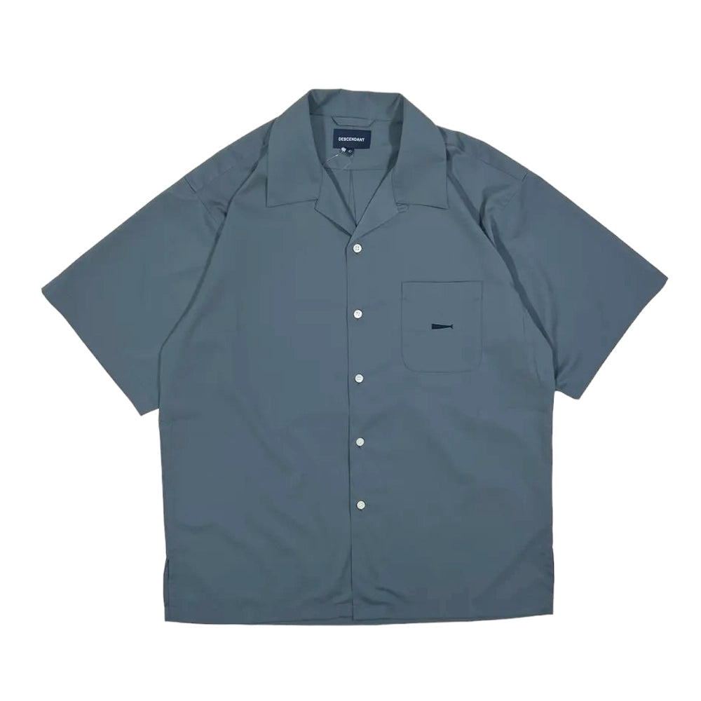 DESCENDANT / PIER OPEN COLLAR SS SHIRT (241TQDS-SHM05)