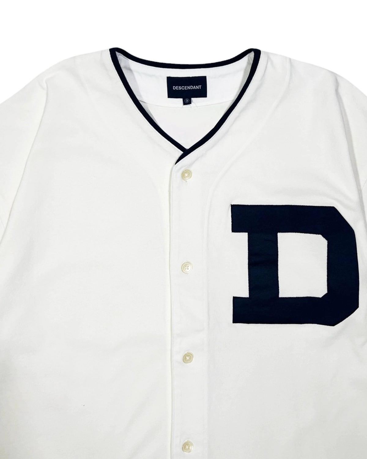 DESCENDANT / BLEEK BASEBALL JERSEY (251ATDS-CSM26)