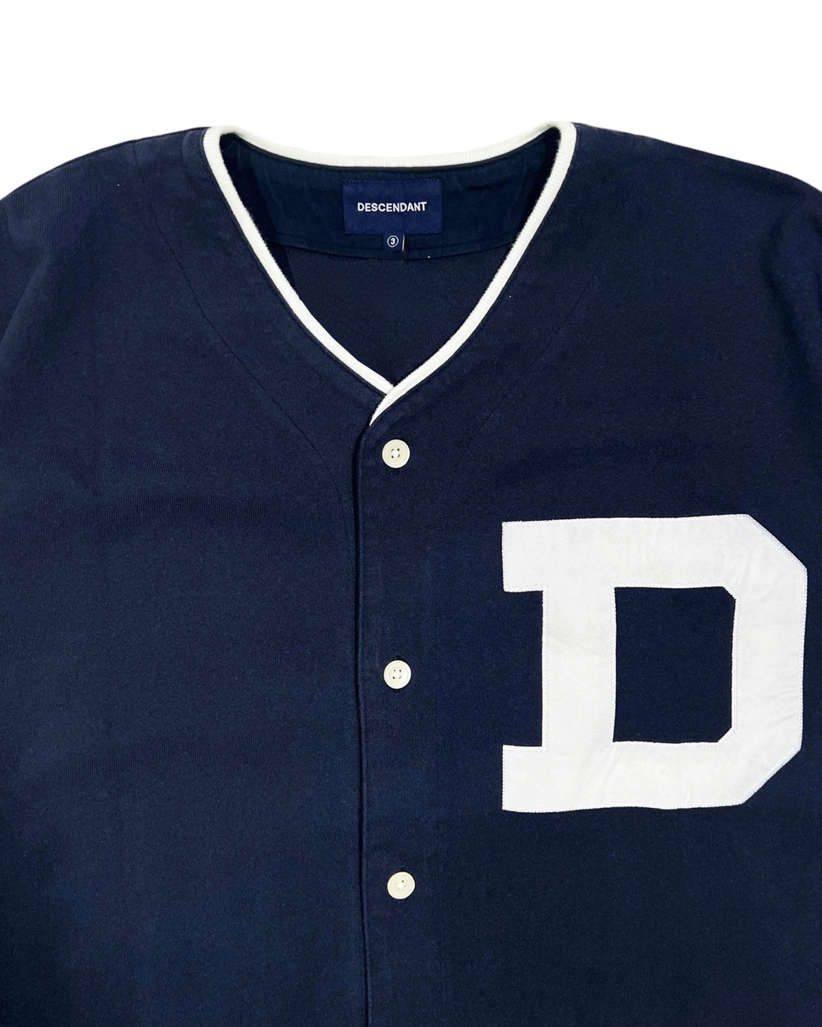 DESCENDANT / BLEEK BASEBALL JERSEY (251ATDS-CSM26)