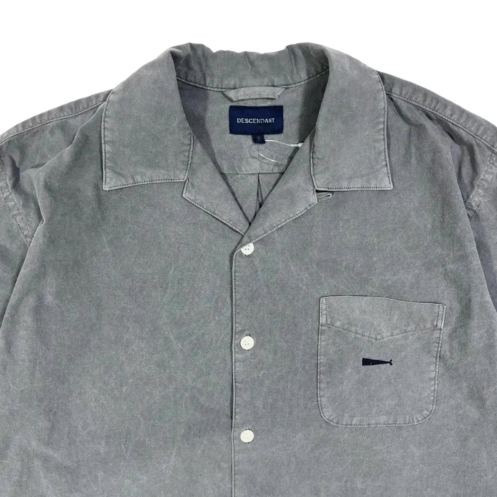 DESCENDANT / S WIND COLLAR SS SHIRT (241WVDS-SHM06)