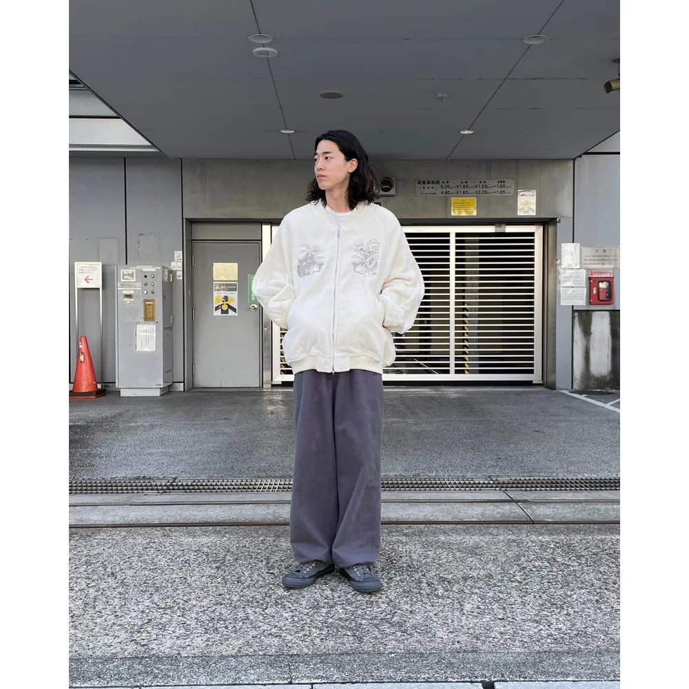 CHAOS EMBROIDERY “SPA”VENIER JACKET CHAOS EMBROIDERY “SPA”VENIER JACKET