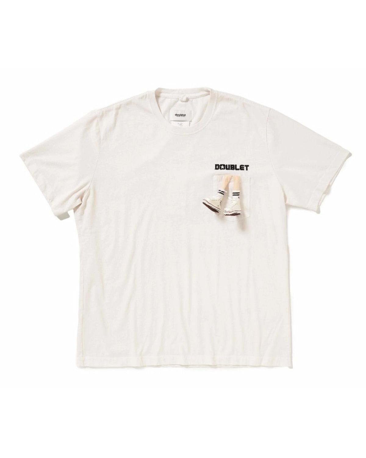 doublet × CONVERSE の "JACK PARCELL ALLSTER" EMBROIDERY T-SHIRT (25SS77CS389)