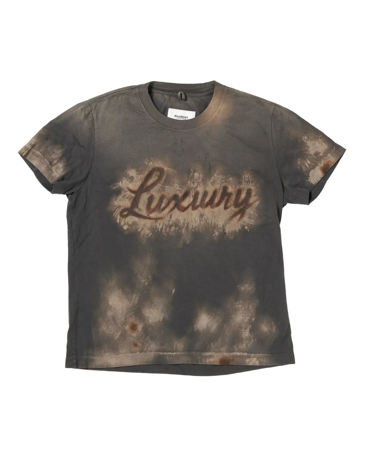 doublet の LUXUARY MUD PAINT T-SHIRT (26SS40CS434)
