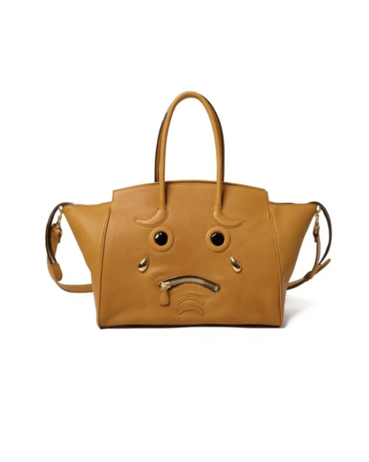 doublet の PLEADING EMOJI LEATHER BAG (26AW73BG87)