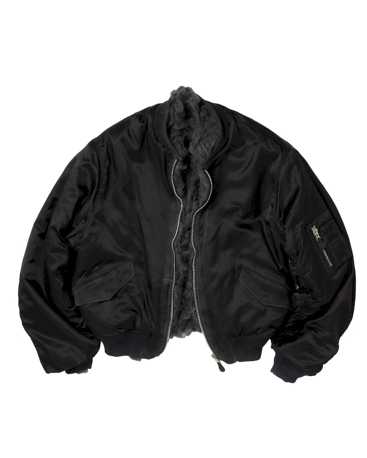 doublet の SMOKE FUR BOMBER JACKET (26AW35BL272)