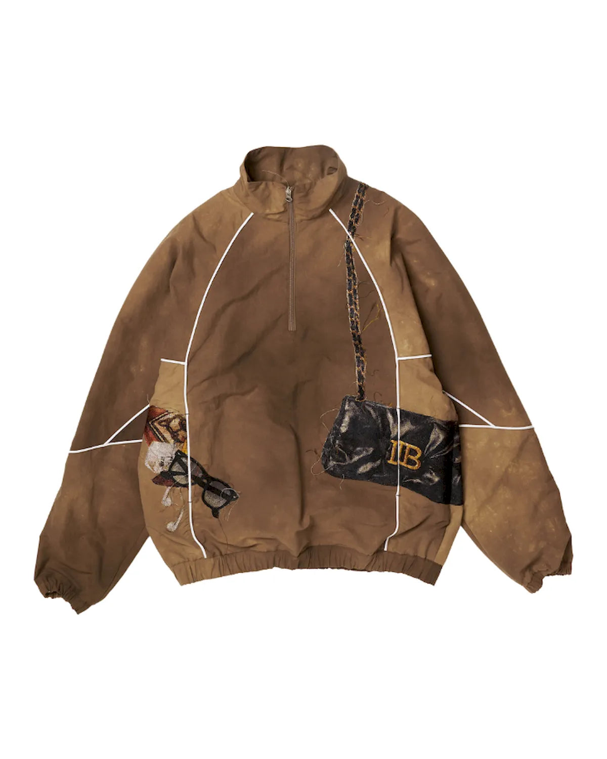 doublet の TROMPE L’OEIL EMBROIDERY ANORAK (26AW37BL269)