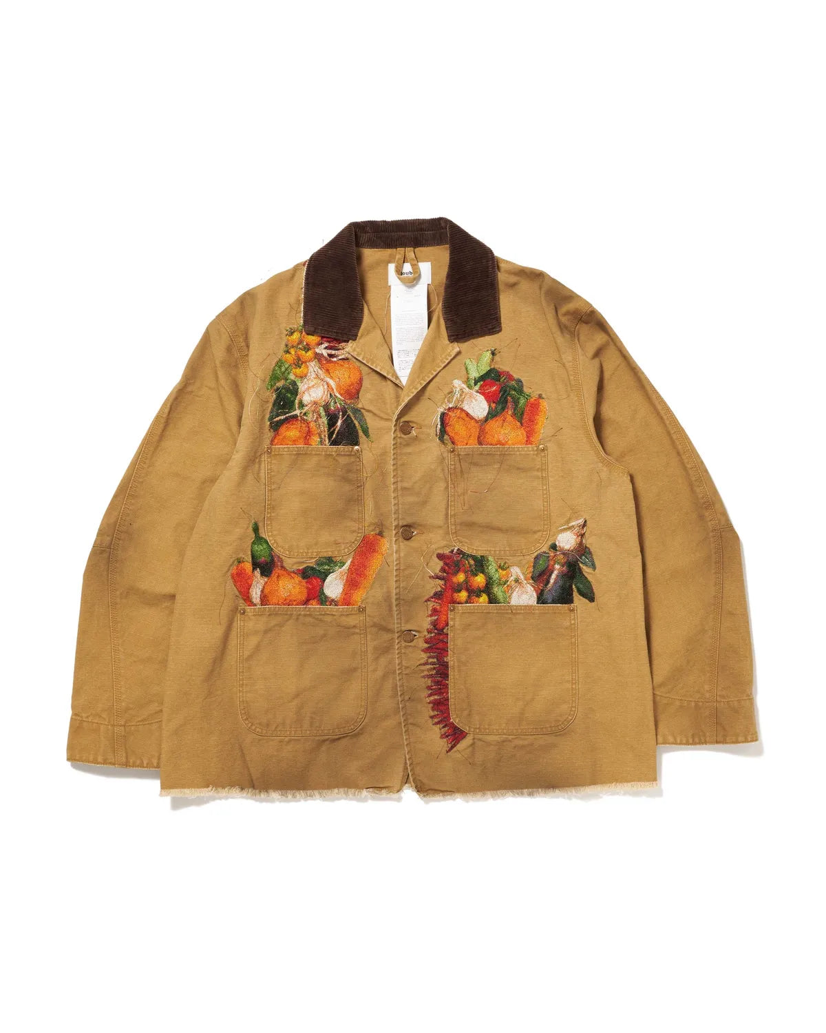 doublet の VEGETABLE EMBROIDERY WORK JACKET (26SS19BL249)