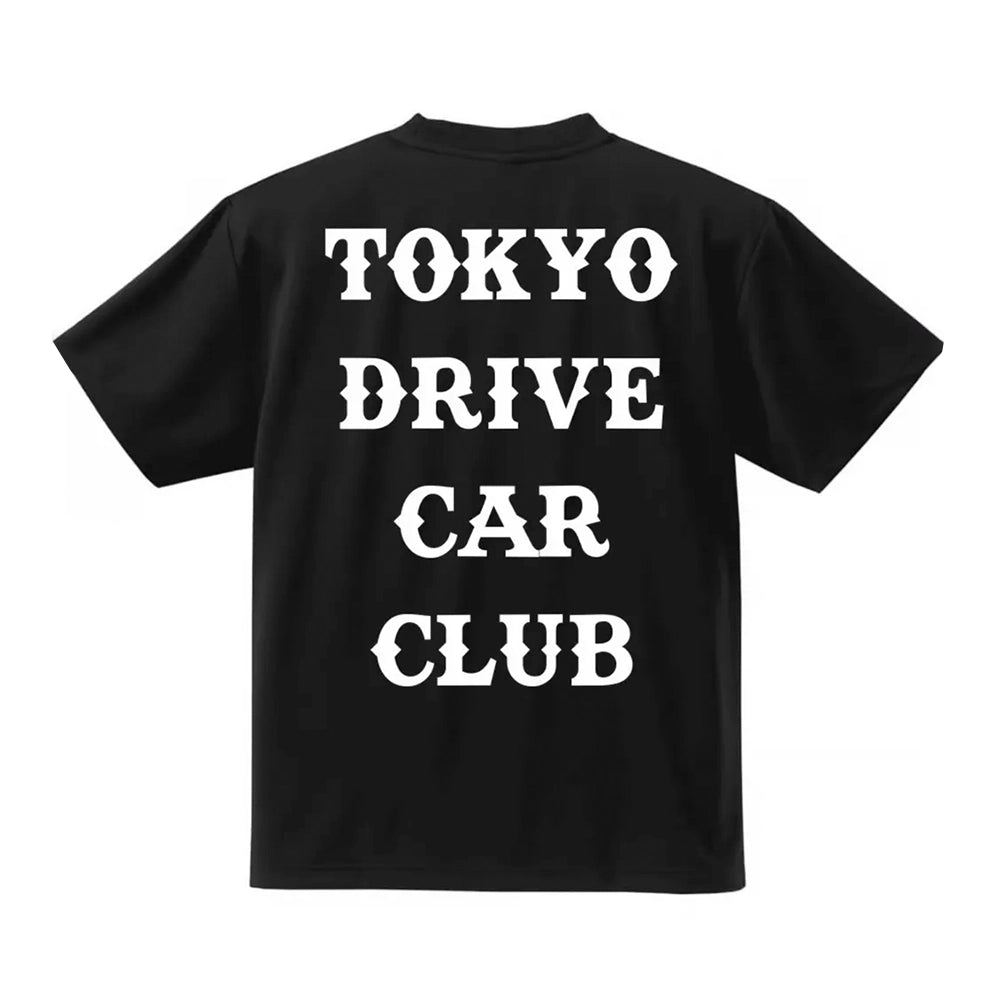 TOKYO DRIVE CAR CLUB /  BIG LOGO DRY TEE