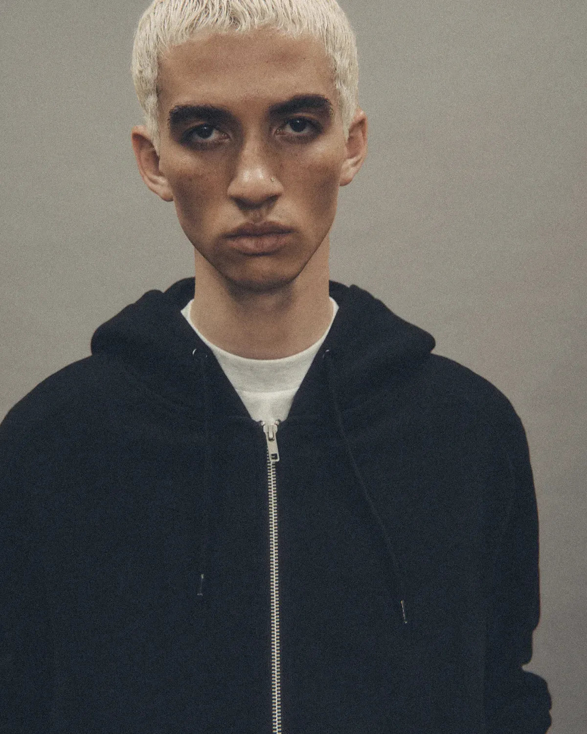 entire studios / SLIM ZIP UP SWEAT PARKA (ESFW26HO03012)