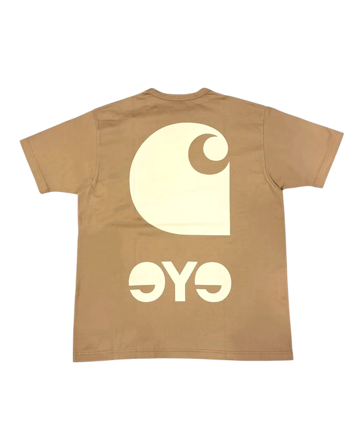 eYe JUNYA WATANABE MAN × Carhartt の 綿度詰天竺 製品プリント Carhartt Wネーム (WQ-T908-100)