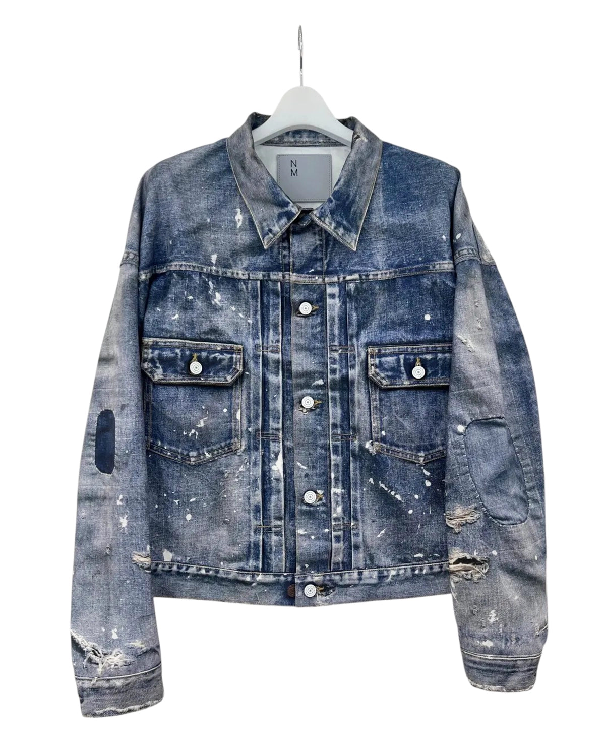 eYe JUNYA WATANABE MAN × New Manual の 綿ナイロンツイル 転写プリント New Manual Wネーム (WQ-J922-100)