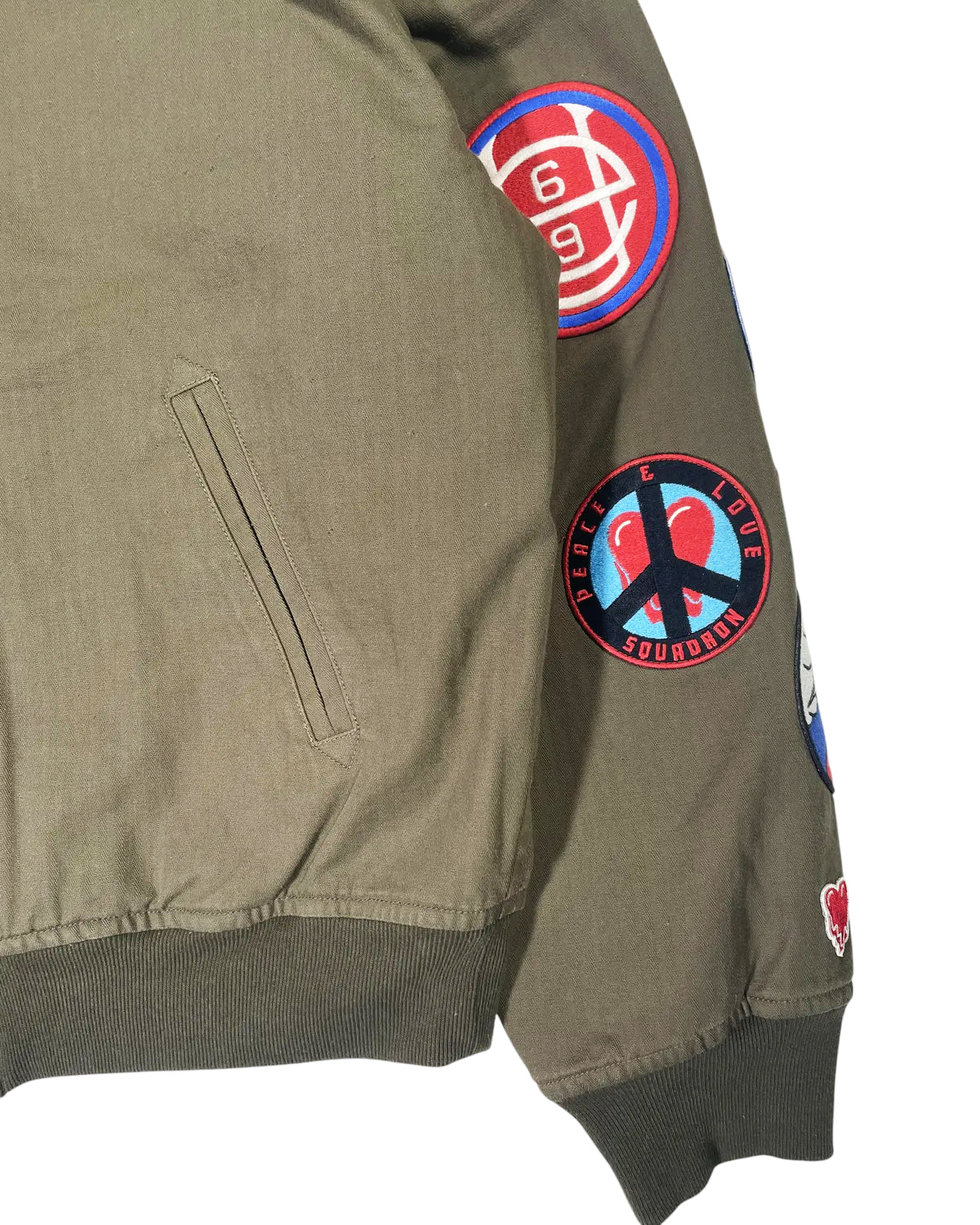 Emotionaly Unavailable  / EU PATCH JACKET (EU-HR1-0000-004)