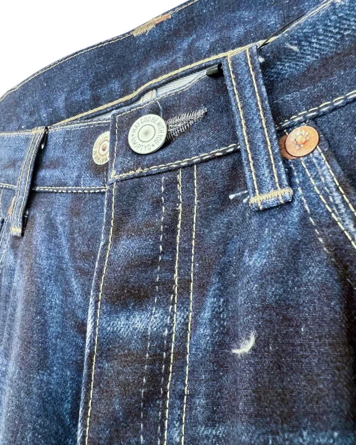 eYe JUNYA WATANABE MAN × New Manual / 綿ナイロンツイル 転写プリント New Manual Wネーム (WQ-P903-100)