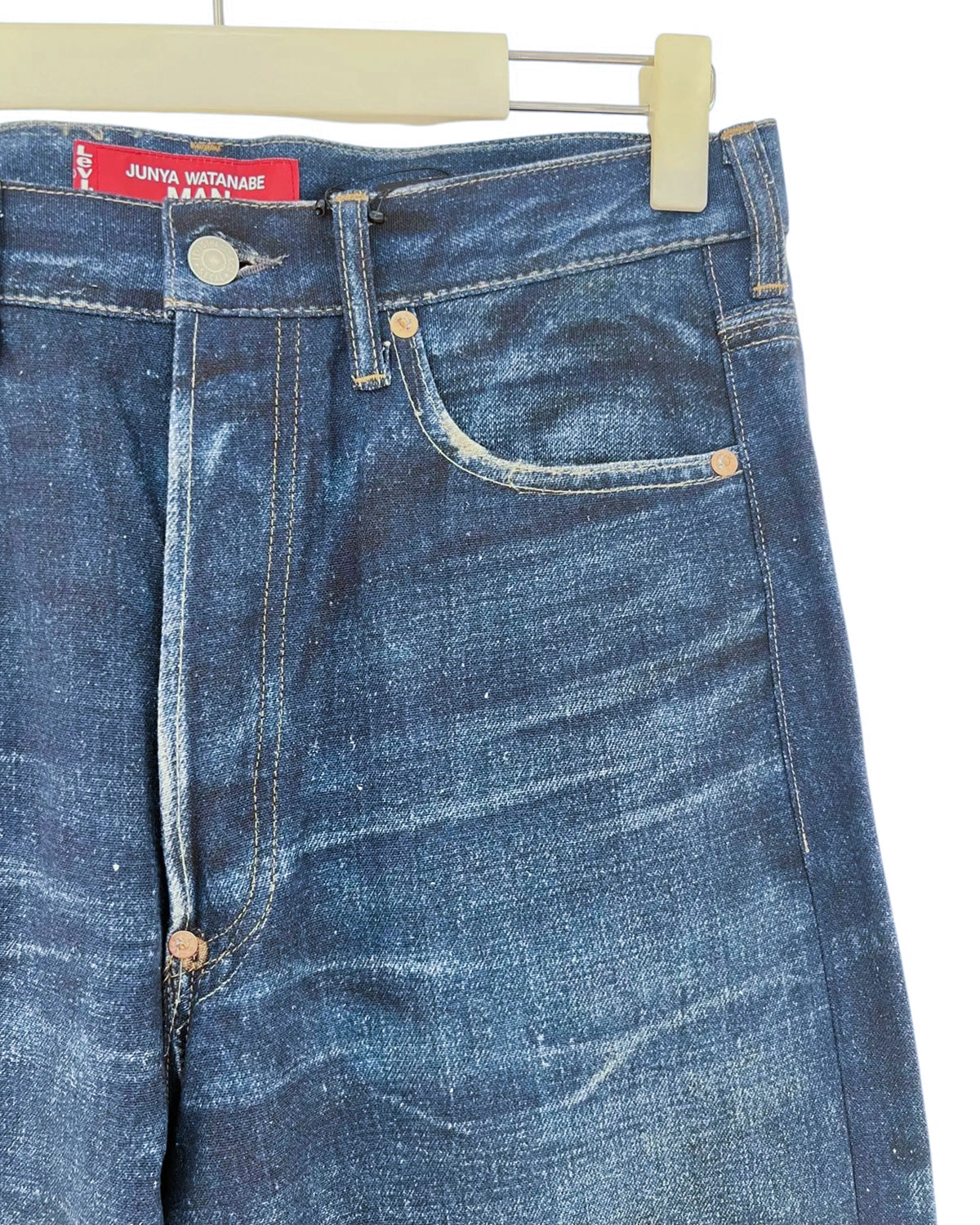 eYe JUNYA WATANABE MAN × Levis × Ber Ber Jin / 麻オックス Levis Wネーム Ber Ber Jin (WQ-P902-100)