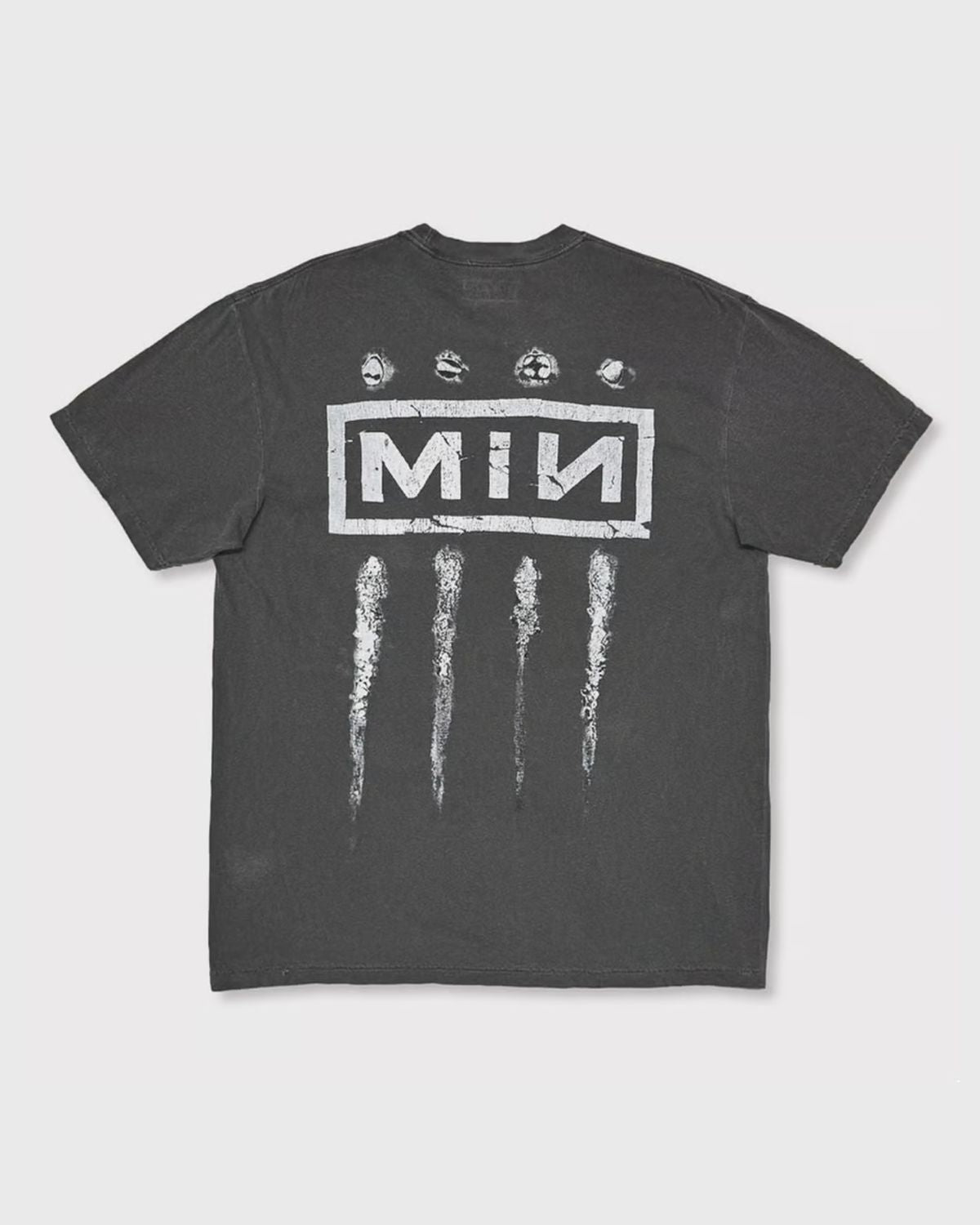MINUS / Bootleg Tee (MONOCHROME SHINE) 10YEARS BLACK