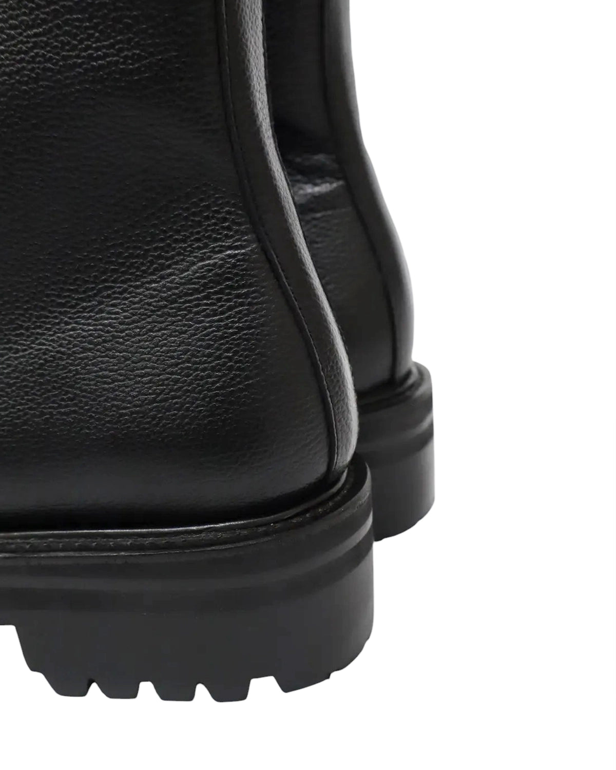 FOOTWORKS / Lace-up shoes in grain leather (F03-0002M)