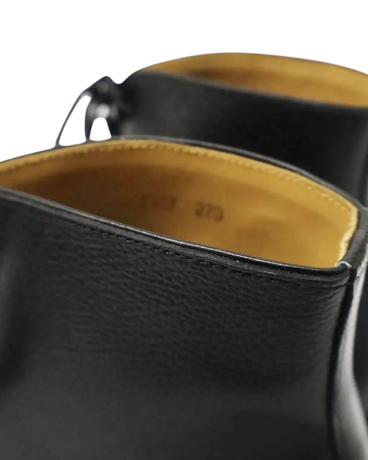 FOOTWORKS / Lace-up shoes in grain leather (F03-0002M)