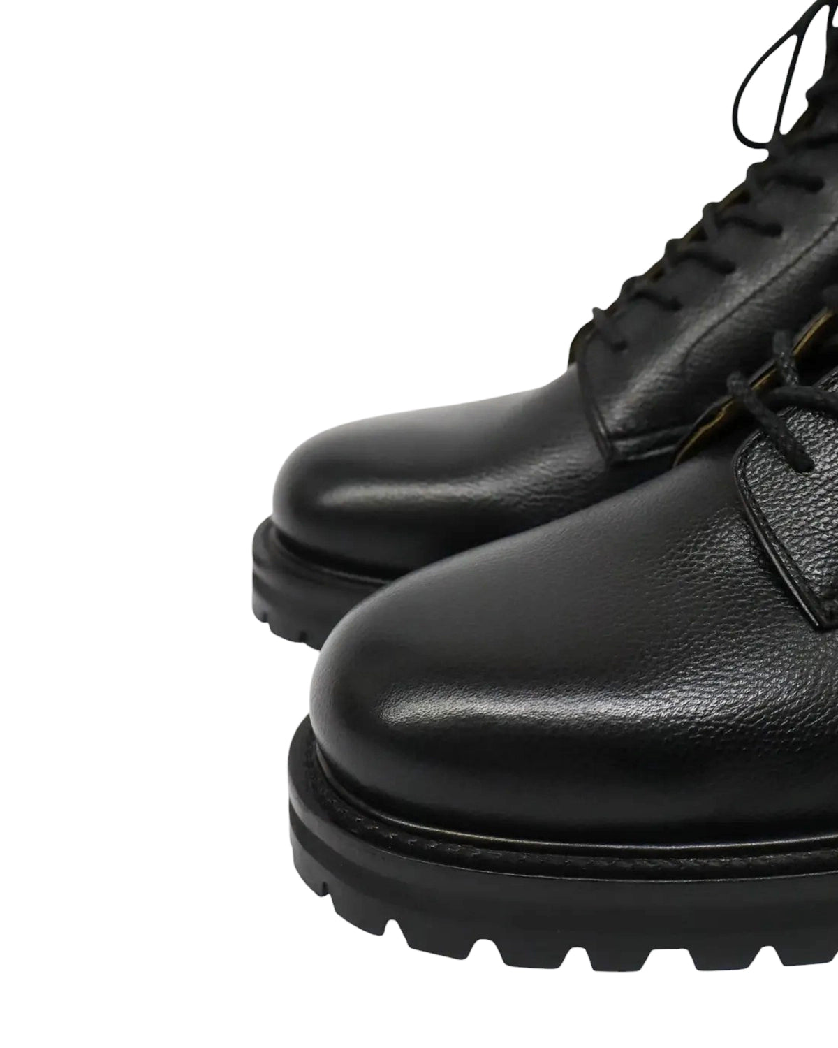 FOOTWORKS / Lace-up shoes in grain leather (F03-0002M)